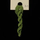  317 Green Tourmaline - Thread, Tranquility (fine cord)