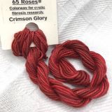      65 Roses&reg; 'Crimson Glory' - Thread, Shinju (#5 silk perle)