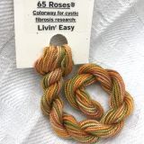      65 Roses&reg; 'Livin' Easy' - Thread, Shinju (#5 silk perle)