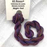      65 Roses&reg; 'Night Owl' - Thread, Shinju (#5 silk perle)