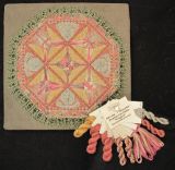 Thread & Ribbon Pack - Threedles Needleart Design's - Four Friends "Tangiers"