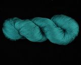 Color Now! - Kiku Silk Yarn -  423 Dark Turquoise Green