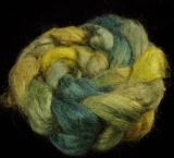 Salt Spring Island 'Duck Creek' - Tussah Silk Combed Top/Sliver 25g