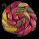 Salt Spring Island 'Fernwood' - Tussah Silk Combed Top/Sliver 25g