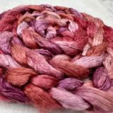 Silk/Cashmere Combed Top/Sliver in Salt Spring Island Limited Edition 'Love Potion' 25g