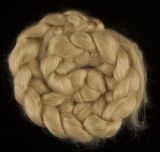 Tussah Silk Combed Top/Sliver (Natural) A1 Quality - 200g