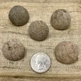 Silk Buttons made from Wild Tasar Silk Cocoons