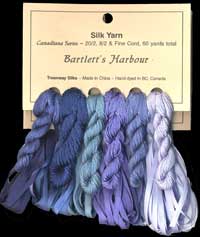 Canadiana Series &ndash; Bartlett's Harbour: Winter Solstice 3, French Blue 955, Periwinkle 956, Glacier 214, Danish Blue 206, Rendezvous Blue 4