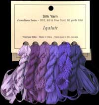 Canadiana Series &ndash; Iqaluit: Persian Night 220, Silk Pyjamas 219, Love&ndash;in&ndash;a&ndash;Mist 218, Amethyst 52, Jubilee 51, Orchid 53