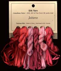 Canadiana Series &ndash; Joliette: Christmas Cactus 27, Shelly Belly 28, Pondicherry 21, Ballet Slippers 22, Carousel 13, Pomegranate 12