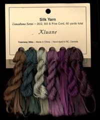 Canadiana Series &ndash; Kluane: Truffle 23, Gypsy Passion 958, Evening Spirit 9510, Eucalyptus 215, Tasmanian Myrtle 39, Captain Olive 225