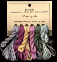 Canadiana Series &ndash; Morningside: Pistachio 41, Winter Sage 40, Cherry Blossom 47, Narcissus 38, Peony 46, River Stone 56